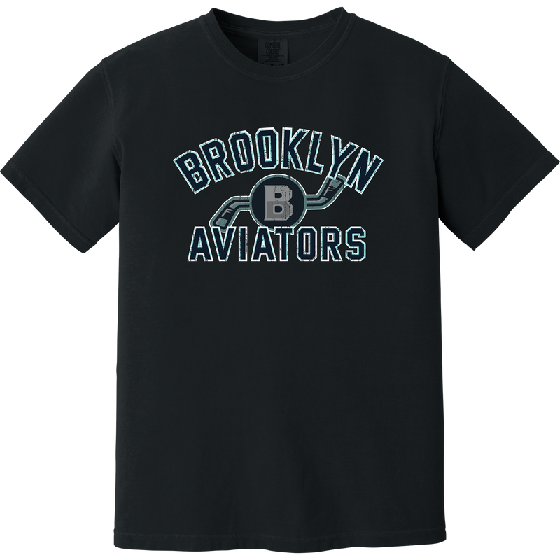 Brooklyn Aviators Heavyweight Ring Spun Tee