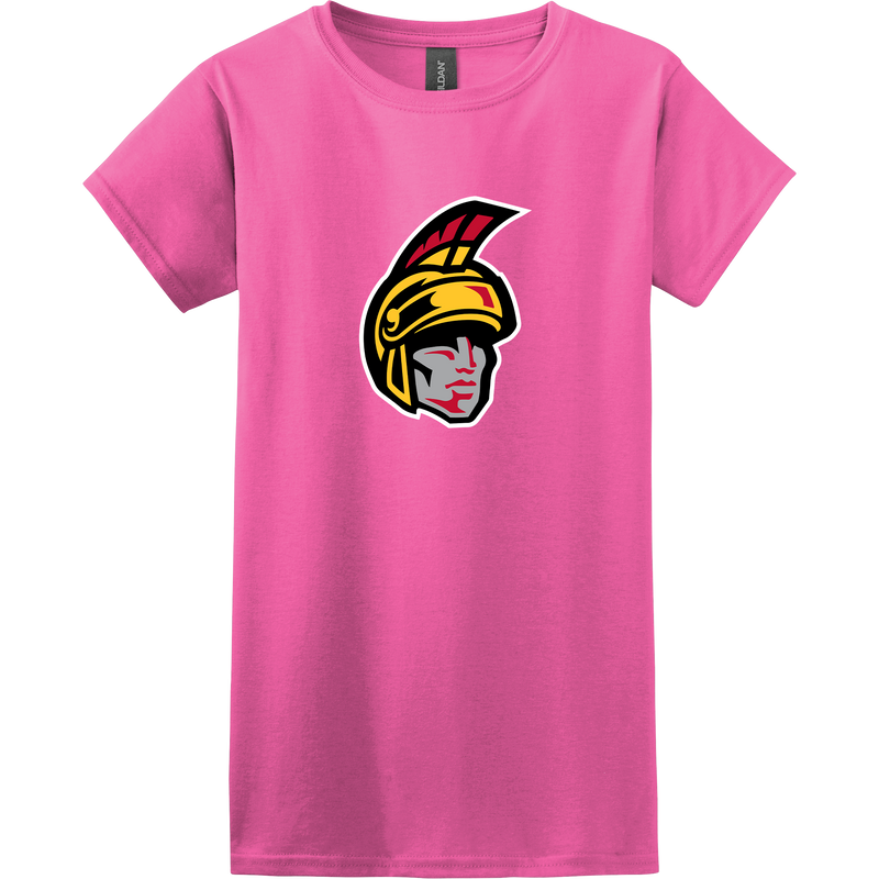 Seacoast Spartans (Ice Hockey) Softstyle Ladies T-Shirt