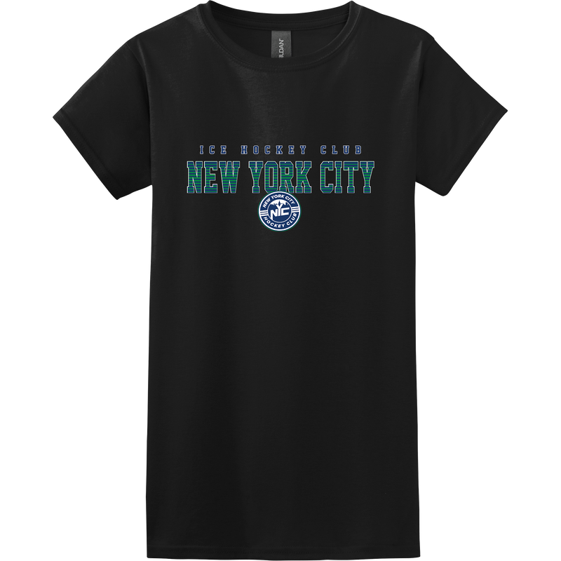 NYC Hockey Club Softstyle Ladies T-Shirt