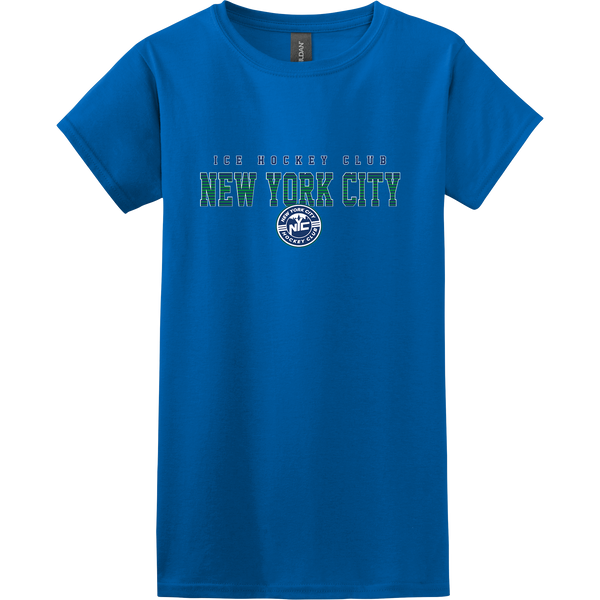NYC Hockey Club Softstyle Ladies T-Shirt