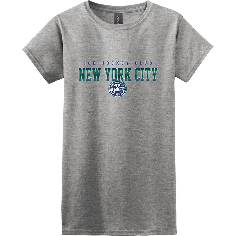 NYC Hockey Club Softstyle Ladies T-Shirt
