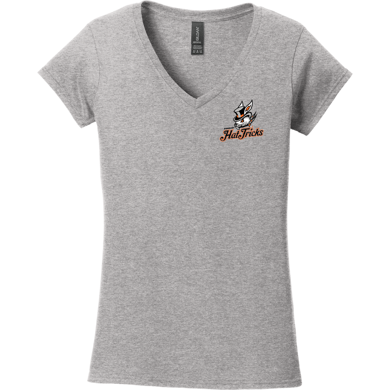 Danbury Hat Tricks Softstyle Ladies Fit V-Neck T-Shirt