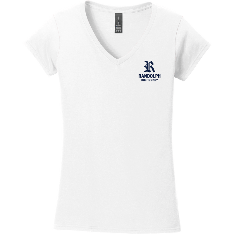 Randolph Hockey Softstyle Ladies Fit V-Neck T-Shirt