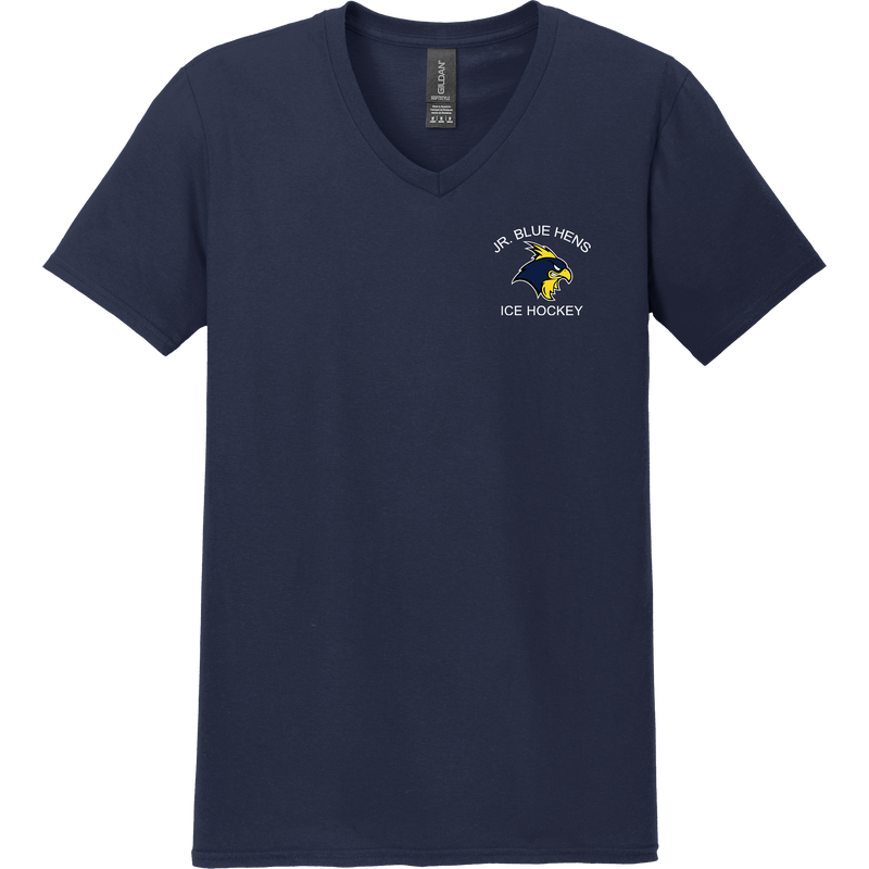 Delaware Jr. Blue Hens Softstyle V-Neck T-Shirt