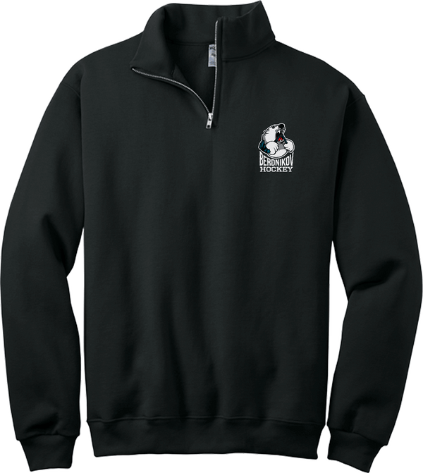 Berdnikov Bears NuBlend 1/4-Zip Cadet Collar Sweatshirt