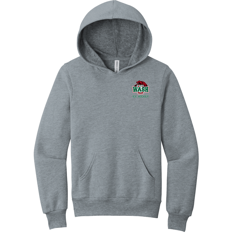 Wash U Youth Sponge Fleece Pullover Hoodie