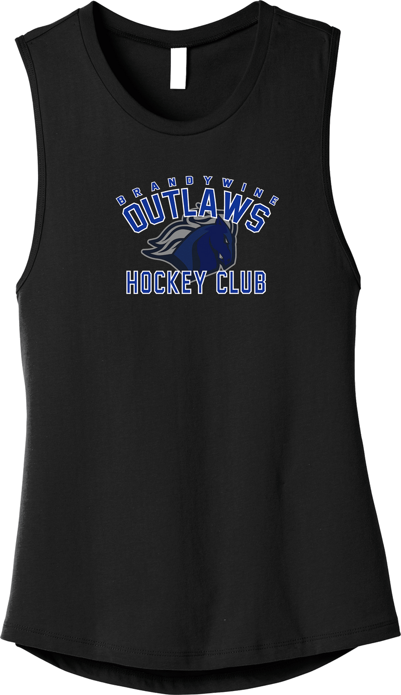 Brandywine Outlaws Womens Jersey Muscle Tank