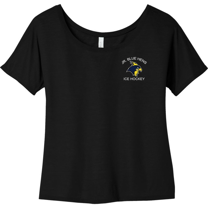 Delaware Jr. Blue Hens Womens Slouchy Tee