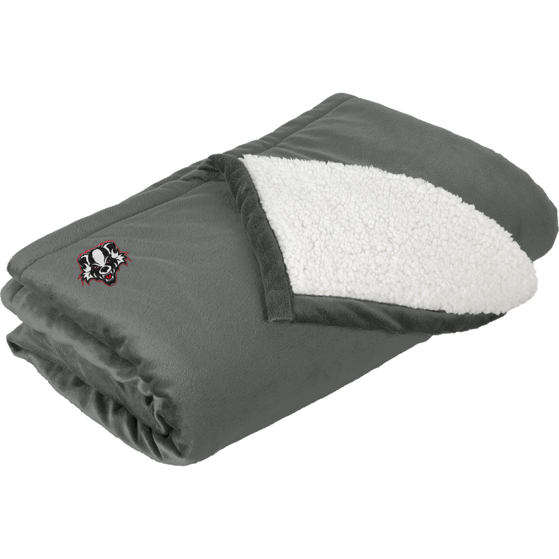 Scary Badgers Mountain Lodge Blanket