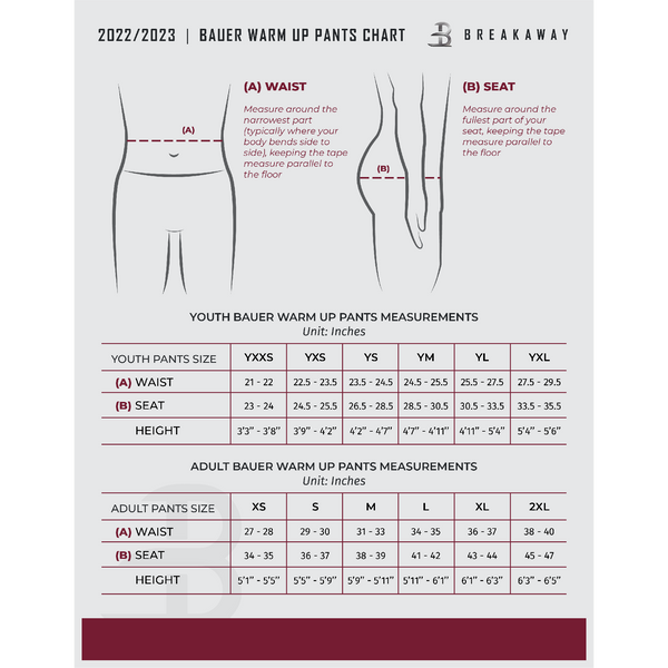 Youth Bauer S24 Lightweight Pants (Seacoast Spartans)