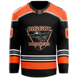 Biggby Coffee Hockey Club Tier 2 Bombers Adult Player Sublimated Jersey