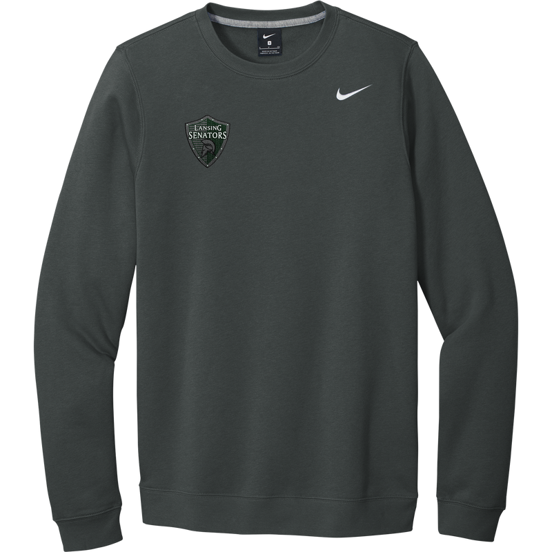 Lansing Senators Nike Club Fleece Crew