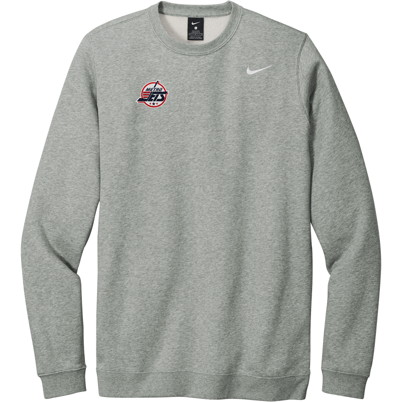Metro Jets Nike Club Fleece Crew