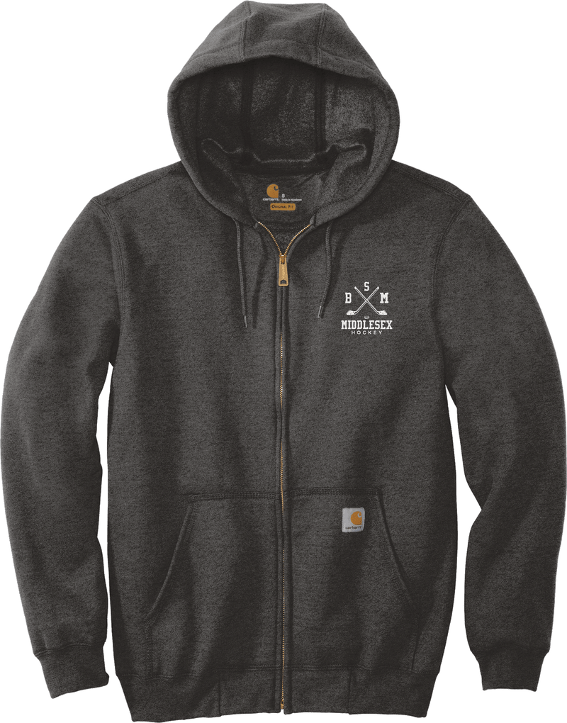 BSM Middlesex Carhartt Midweight Hooded Zip-Front Sweatshirt