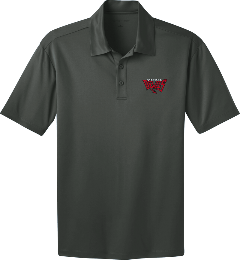 York Devils Adult Silk Touch Performance Polo