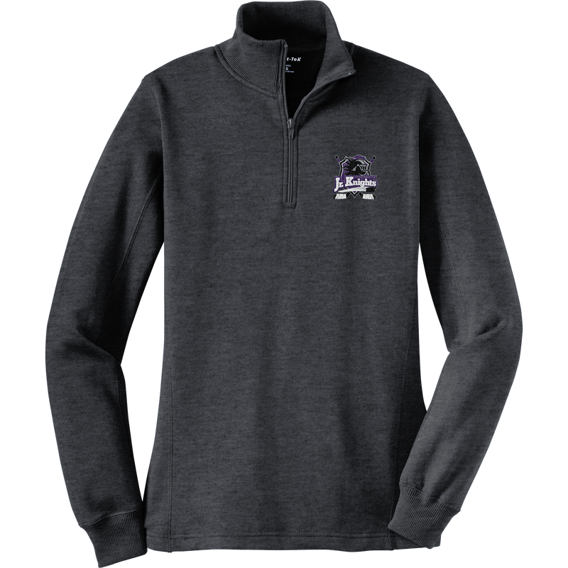 Old Bridge Jr. Knights Ladies 1/4-Zip Sweatshirt