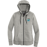 Atlantic City Seals New Era Ladies French Terry Full-Zip Hoodie