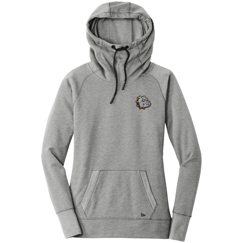 Chelsea Bulldogs New Era Ladies Tri-Blend Fleece Pullover Hoodie