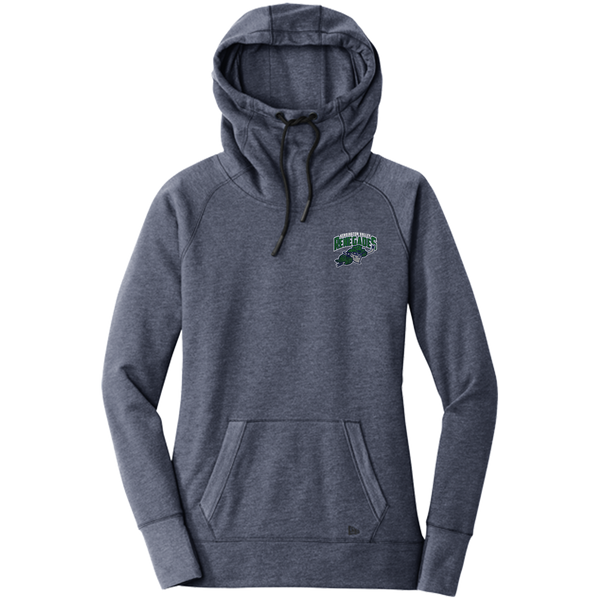 Kensington Valley Renegades New Era Ladies Tri-Blend Fleece Pullover Hoodie