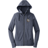 Chelsea Bulldogs New Era Ladies Tri-Blend Fleece Full-Zip Hoodie