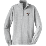 Biggby Bombers Ladies 1/4-Zip Sweatshirt