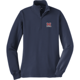 Jr. Mounties Ladies 1/4-Zip Sweatshirt