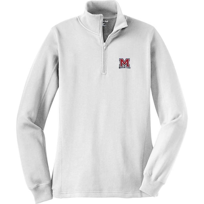 Jr. Mounties Ladies 1/4-Zip Sweatshirt