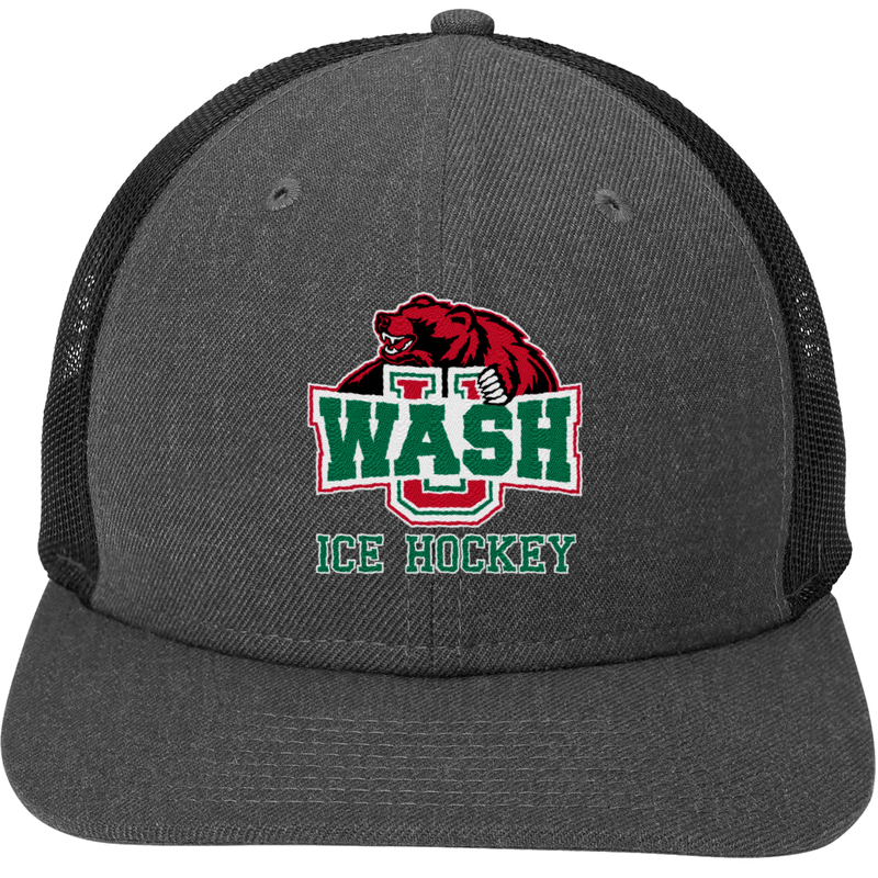 Wash U New Era Snapback Low Profile Trucker Cap