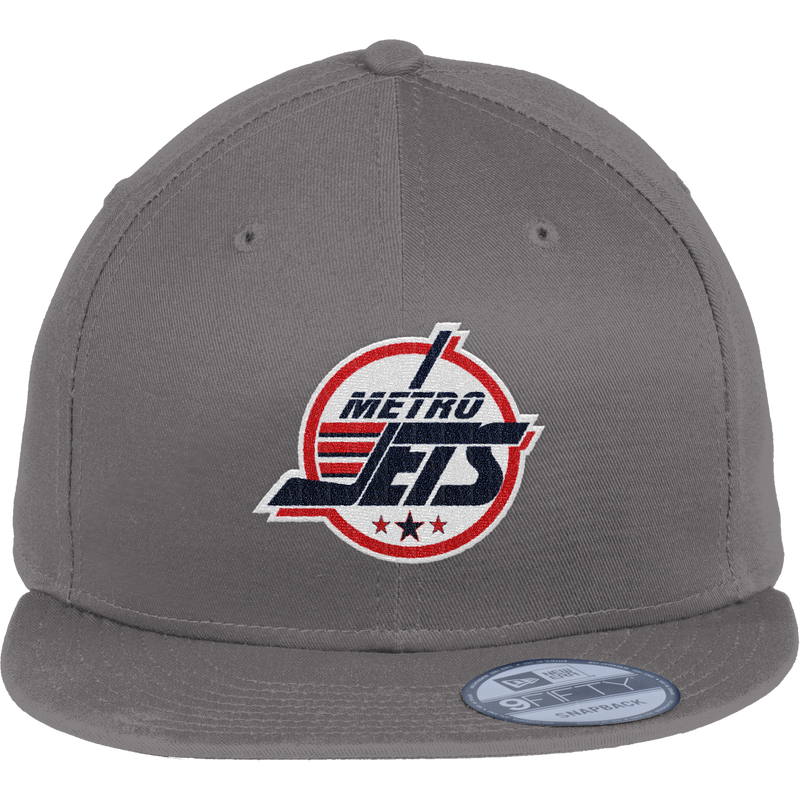 Metro Jets New Era Flat Bill Snapback Cap