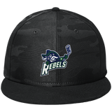Kensington Valley Rebels New Era Camo Flat Bill Snapback Cap
