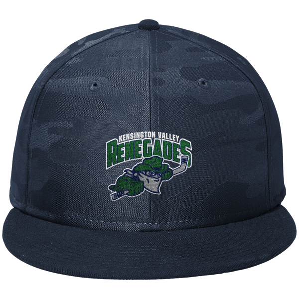 Kensington Valley Renegades New Era Camo Flat Bill Snapback Cap