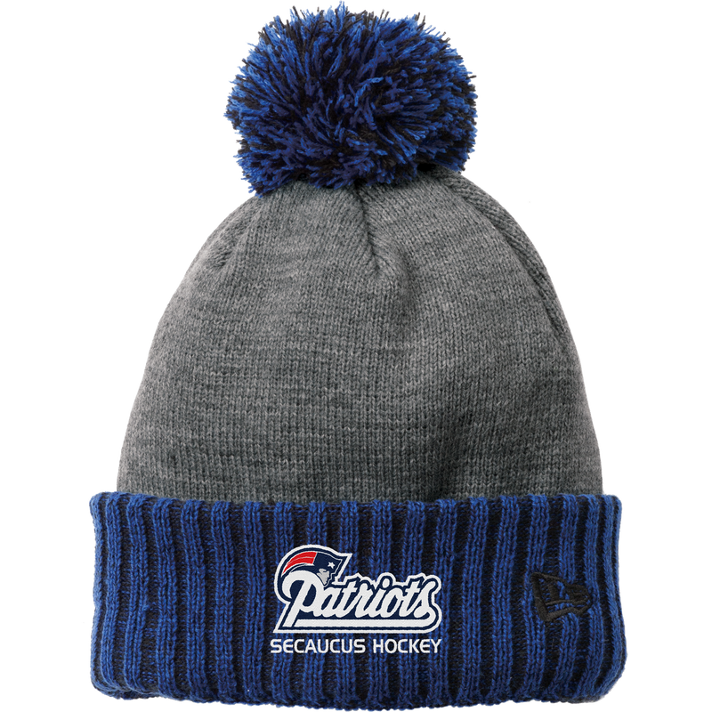 Secaucus Patriots New Era Colorblock Cuffed Beanie