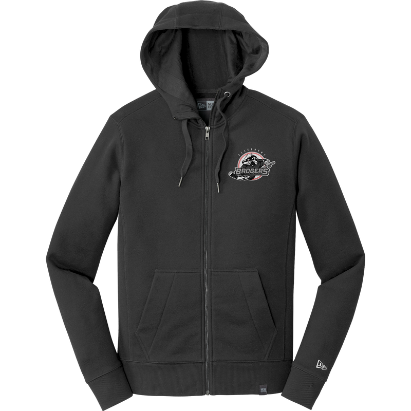 Allegheny Badgers New Era French Terry Full-Zip Hoodie