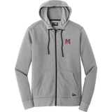 Jr. Mounties New Era Tri-Blend Fleece Full-Zip Hoodie