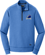 Brandywine Outlaws New Era Tri-Blend Fleece 1/4-Zip Pullover