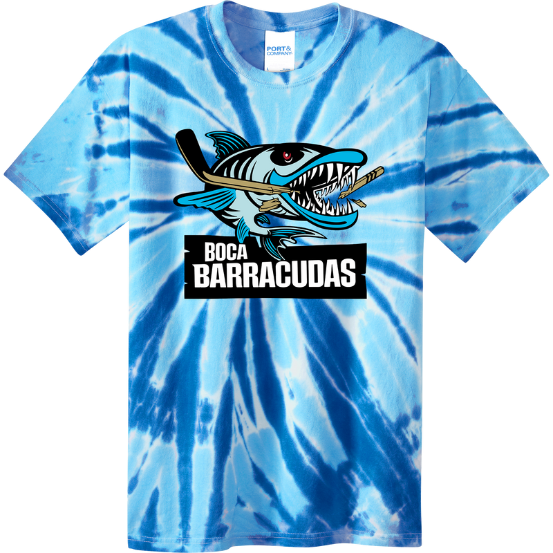 Boca Barracudas Youth Tie-Dye Tee