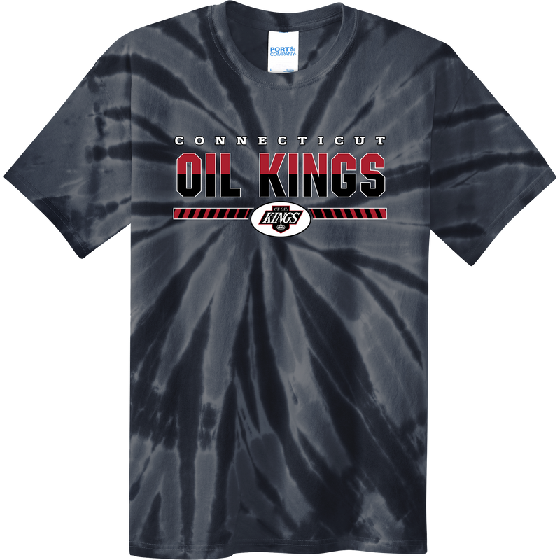 CT Oil Kings Youth Tie-Dye Tee