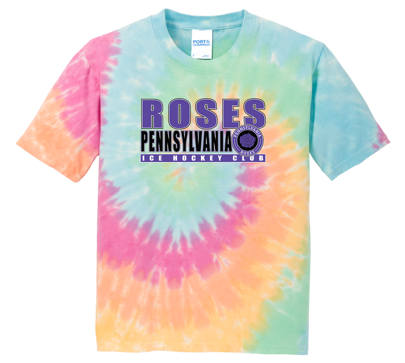 PA Roses Youth Tie-Dye Tee