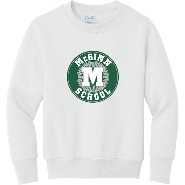 McGinn Elementary Youth Core Fleece Crewneck Sweatshirt
