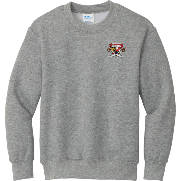 SOMD Sabres Youth Core Fleece Crewneck Sweatshirt