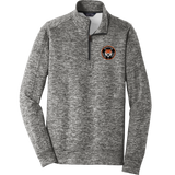 Princeton Jr. Tigers PosiCharge Electric Heather Fleece 1/4-Zip Pullover