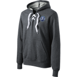 NYC Hockey Club Lace Up Pullover Hooded Sweatshirt