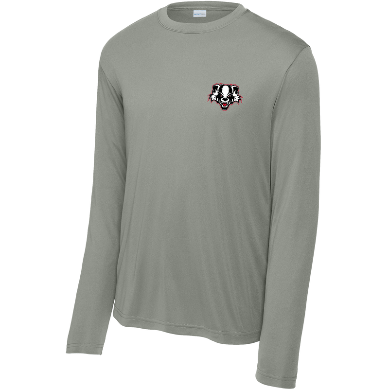 Scary Badgers Long Sleeve PosiCharge Competitor Tee