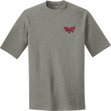 York Devils PosiCharge Tri-Blend Wicking Raglan Tee