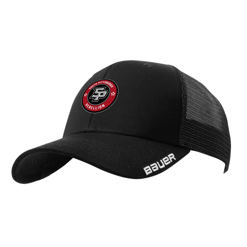 South Pittsburgh Rebellion Mites Bauer S24 Youth Team Mesh Snapback