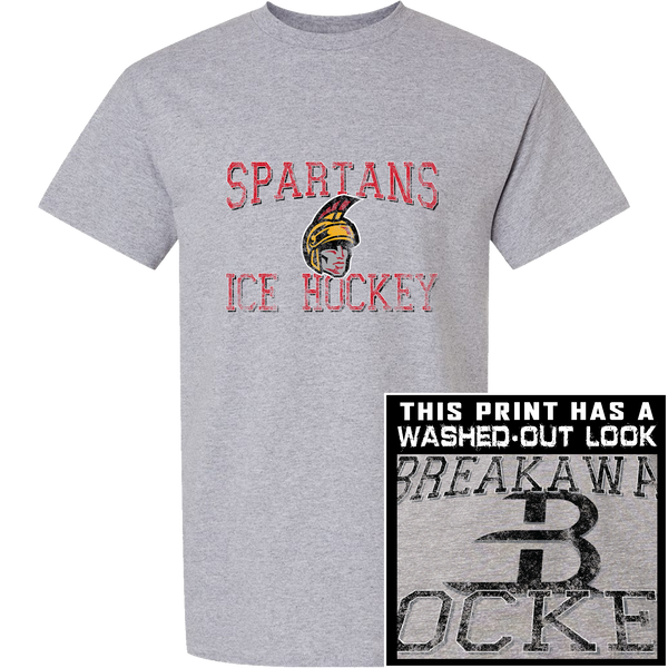 Seacoast Spartans (Ice Hockey) Youth Short Sleeve T-Shirt