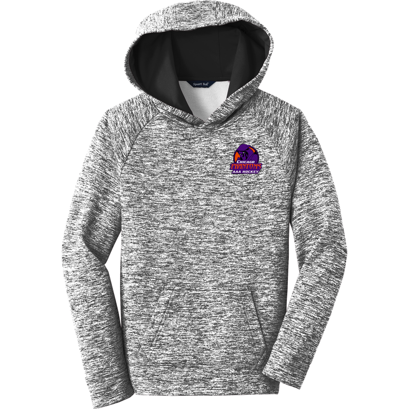 Chicago Phantoms Youth PosiCharge Electric Heather Fleece Hooded Pullover