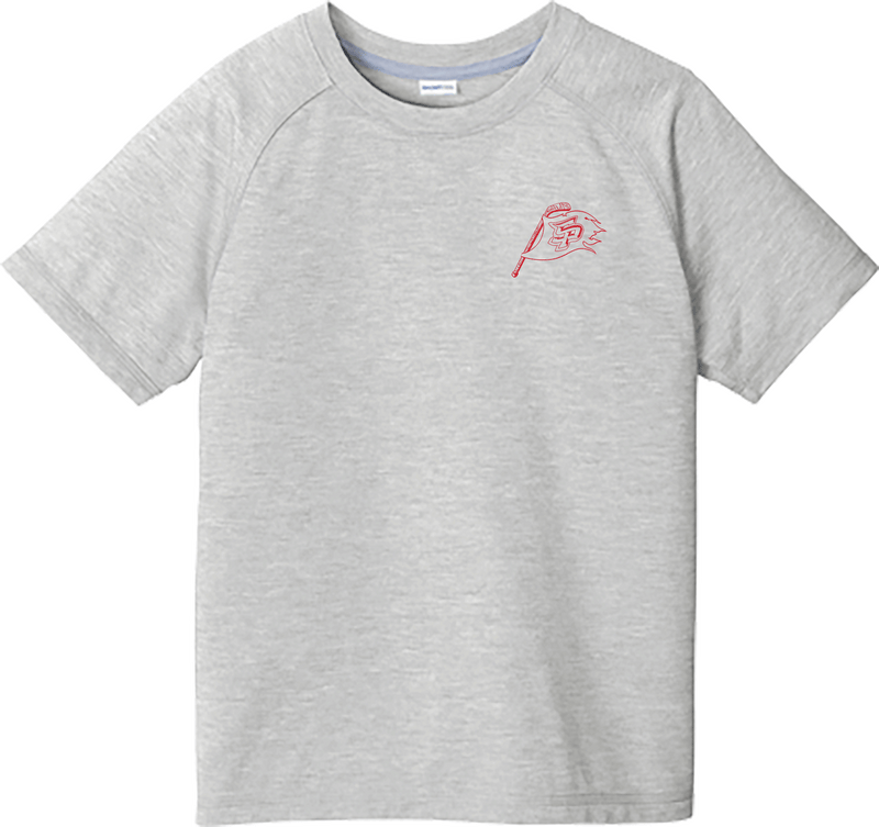 South Pittsburgh Rebellion Youth PosiCharge Tri-Blend Wicking Raglan Tee