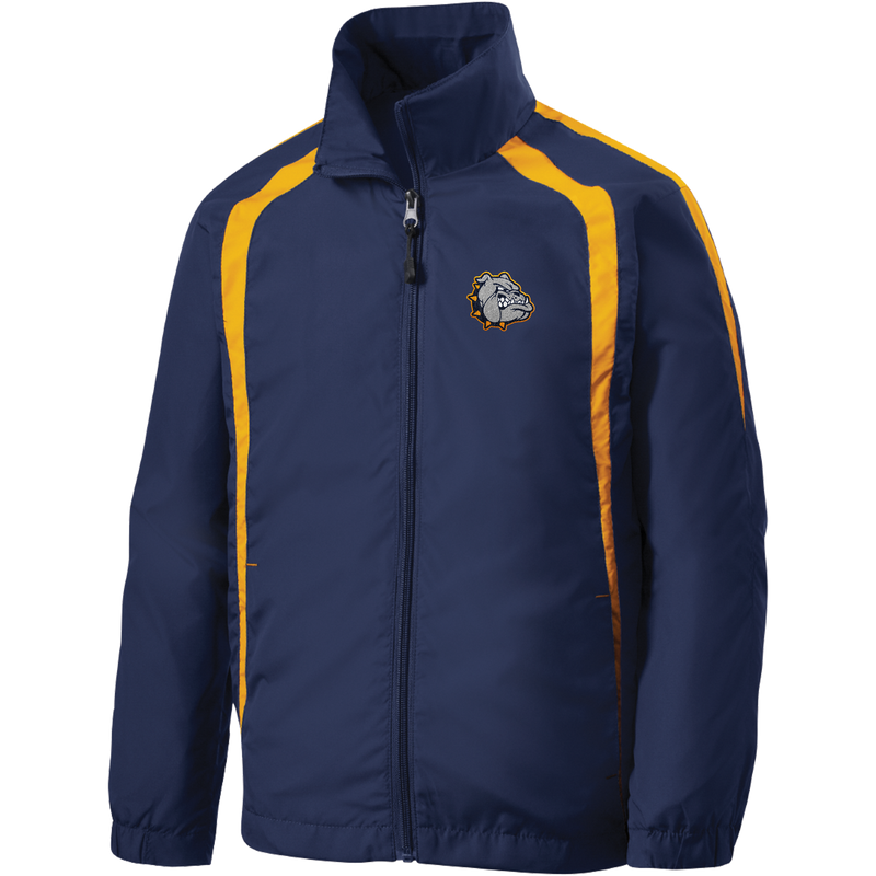 Chelsea Bulldogs Youth Colorblock Raglan Jacket