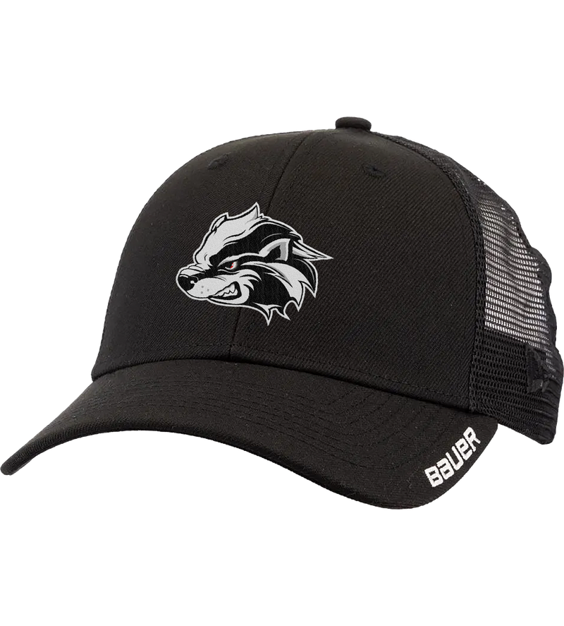 Allegheny Badgers Bauer Adult Team Mesh Snapback